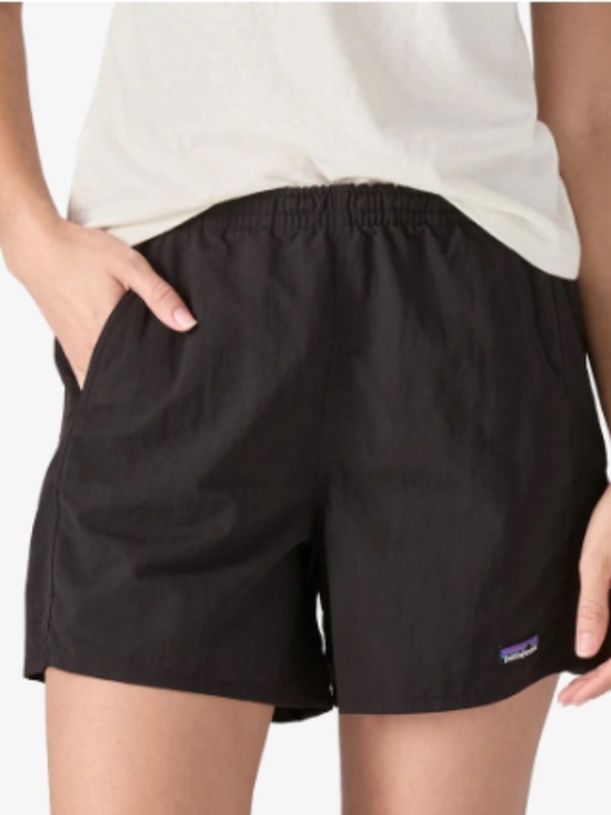 Patagonia Pants - Patagonia Baggies 5" Shorts - Women's - Black - Size S